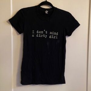 Vintage Tori Amos tee T-shirt "I Don't Mind a Dirty Girl" S Small 2007 ADP